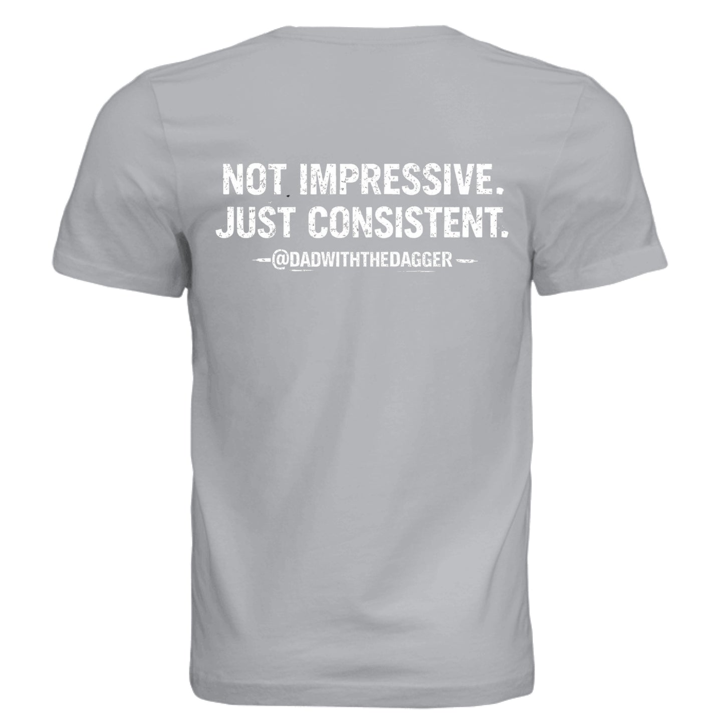Solid Athletic Grey - BACK