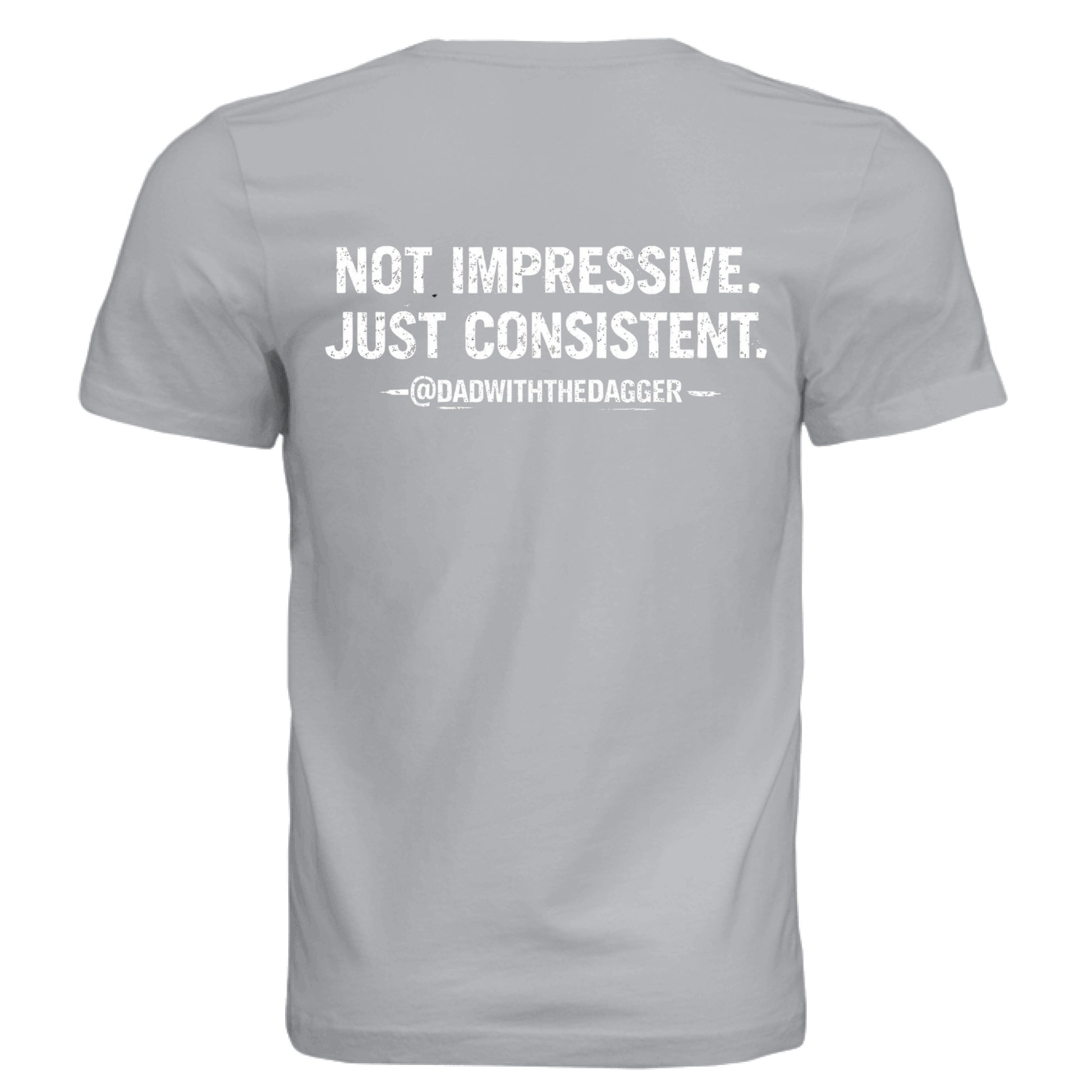 Solid Athletic Grey - BACK